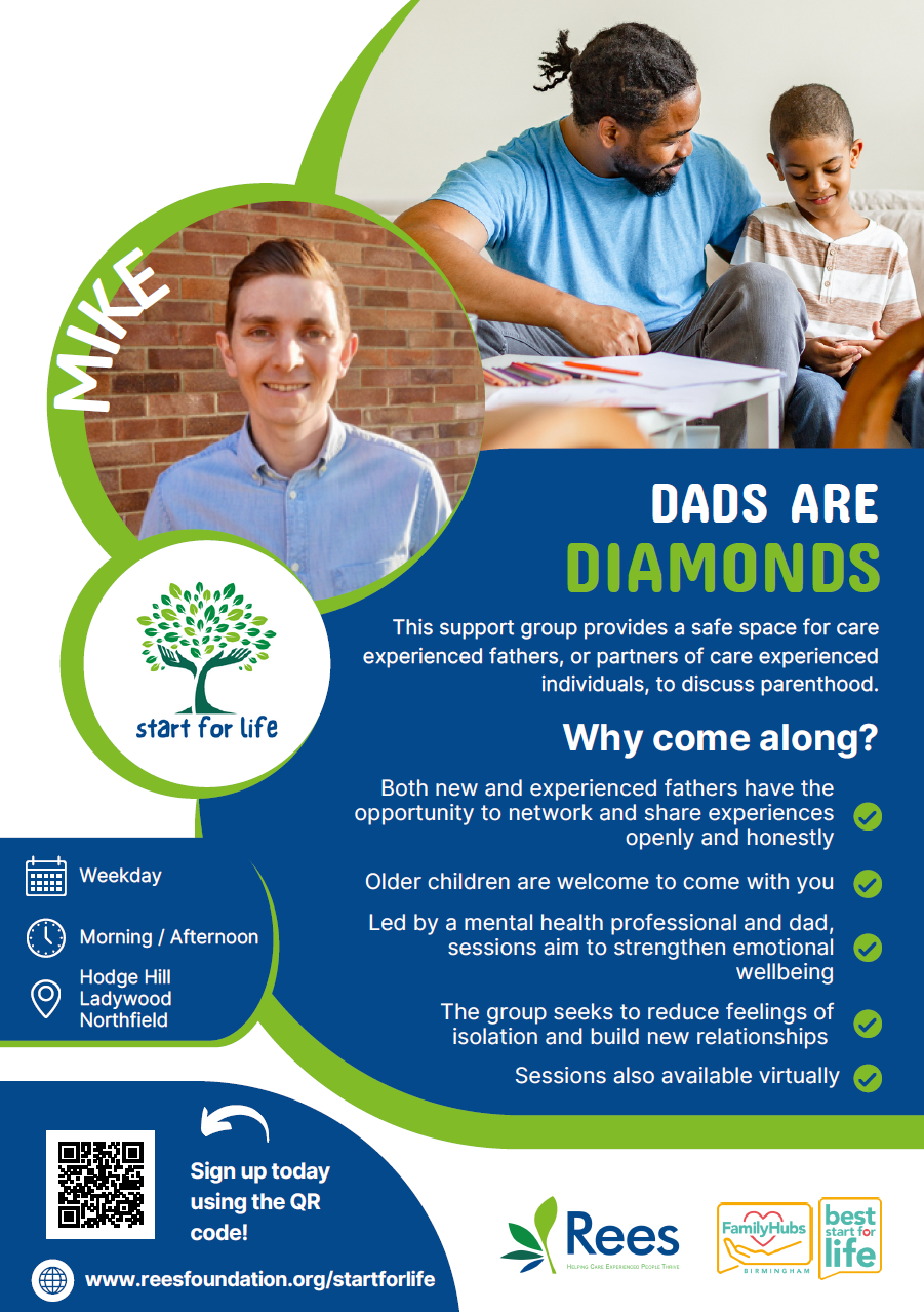 Dads are diamonds poster